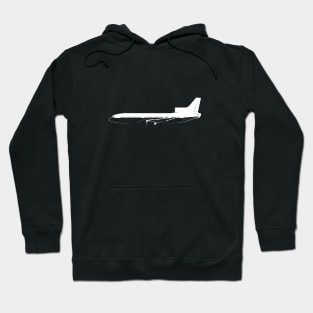 Lockheed L-1011 TriStar Silhouette Hoodie